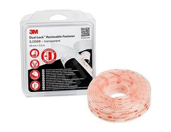 3M samolepící suchý zip Dual-Lock SJ356B 3M samolepící suchý zip Dual-Lock SJ356B