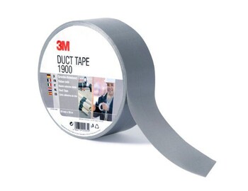 3M Duct Tape univerzální textilní páska 1900, stříbrná, 50 mm x 50 m