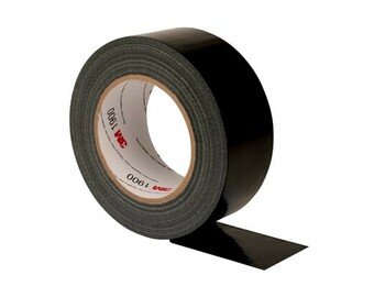 3M Duct Tape univerzální textilní páska 1900, černá, 50 mm x 50 m
