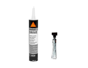 SikaTack DRIVE 300 ml + Sika Primer 207 10 ml - sada na lepení autoskel