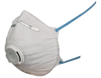 Filtrační polomaska CXS SPIRO P2, HY8622, tvarovaná s ventilkem