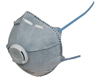 Filtrační polomaska CXS SPIRO P2, HY8626, tvarovaná s ventilkem a aktivním uhlím