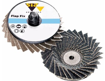 siaflapsiafix mini flap disc Ø50mm grit 60 (20 ks)