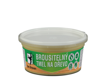 Brousitelný tmel na dřevo