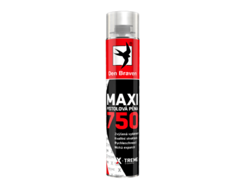 Pistolová pěna MAXI 750 750 ml pistolová dóza žlutá Pistolová pěna MAXI 750 750 ml pistolová dóza žlutá