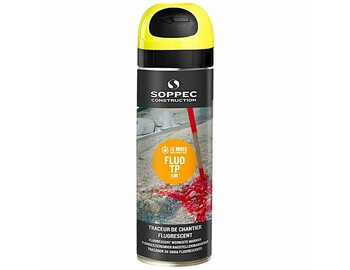Soppec značkovací sprej Fluo T.P. - 500 ml, žlutý