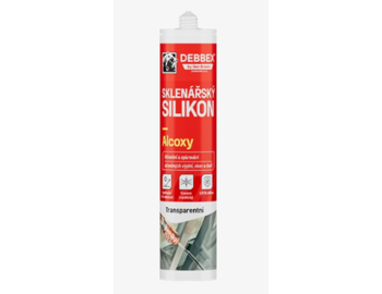 Sklenářský silikon (ALCOXY) - 280 ml, transparentní