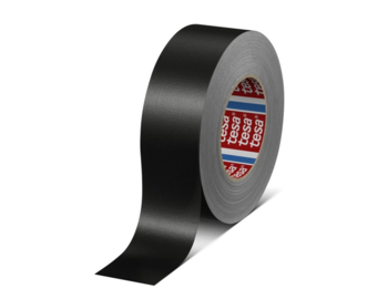Tesa 4688 PE - textilní vodotěsná páska, černá