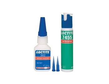Loctite 382 TAK PAK + Loctite SF 7455 - profesionální sada pro rychlé lepení v elektronice