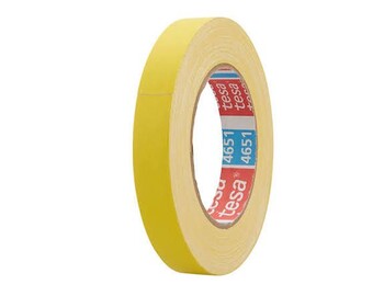 Tesa 4651 - prémiová akrylová páska, žlutá