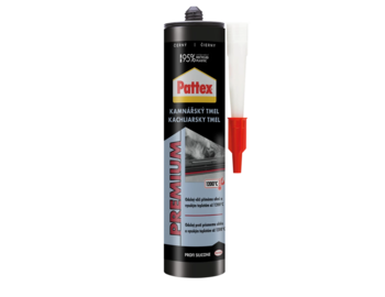 Pattex Kamnářský tmel - 280 ml, černý Pattex Kamnářský tmel - 280 ml, černý
