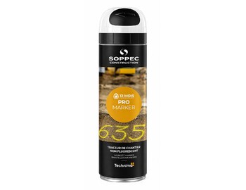 Soppec značkovací sprej Pro Marker - 500 ml, bílý Soppec značkovací sprej Pro Marker - 500 ml, bílý