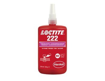 Loctite 222 - 250 ml, nízkopevnostní