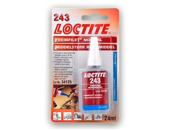 Loctite 243 - 24 ml, středněpevnostní