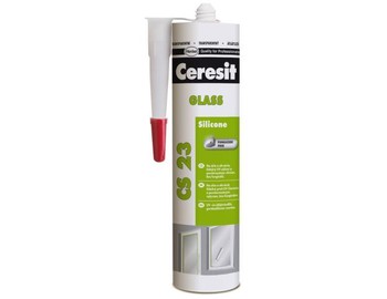 CERESIT CS23 SILIKON NA SKLO 300ML - Černá