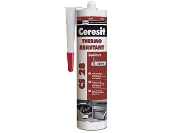 CERESIT CS28 TEPELNĚ ODOLNÝ SILIKON RED 300ML