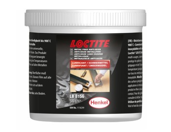 Loctite LB 8156 - 500g mazivo bez kovu proti zadření Loctite LB 8156 - 500g mazivo bez kovu proti zadření