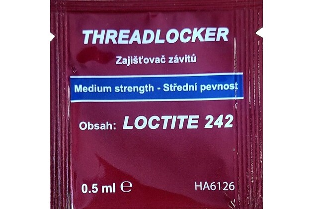 Loctite 242 - 0,5 ml, středněpevnostní 