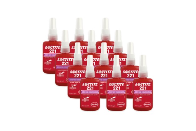 12 x Loctite 221 - 50 ml