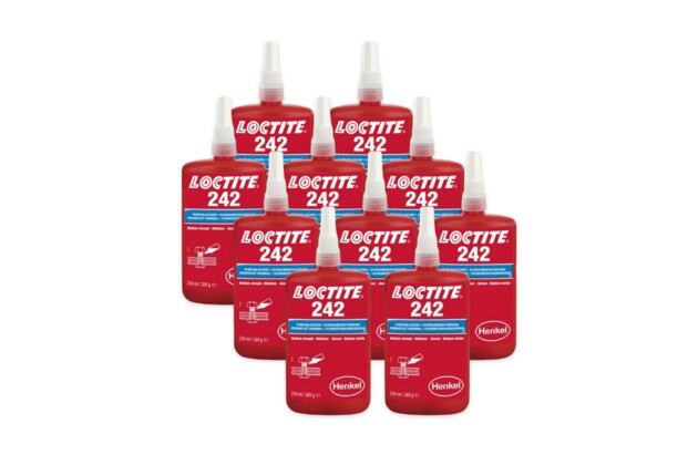 10 x Loctite 242 - 250 ml