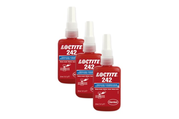 3 x Loctite 242 - 50 ml