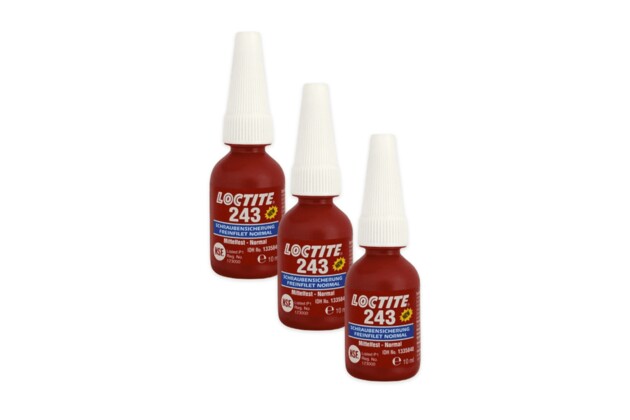 3 x Loctite 243 - 10 ml