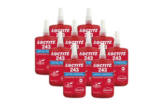 10 x Loctite 243 - 250 ml