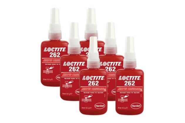 6 x Loctite 262 - 50 ml