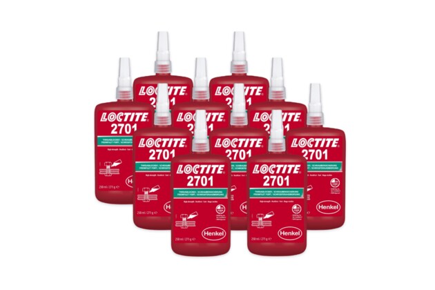 10 x Loctite 2701 - 250 ml