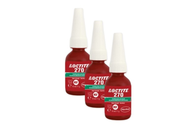 3 x Loctite 270 - 10 ml