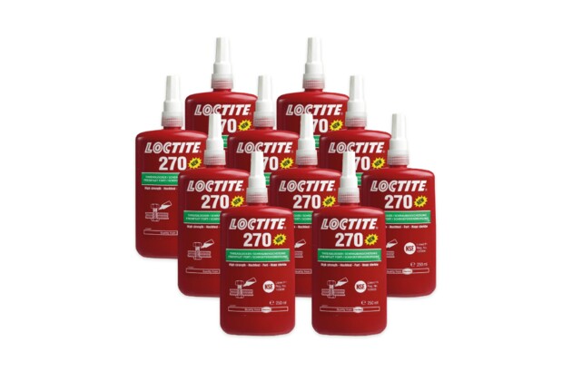 10 x Loctite 270 - 250 ml