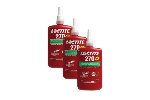 3 x Loctite 270 - 250 ml