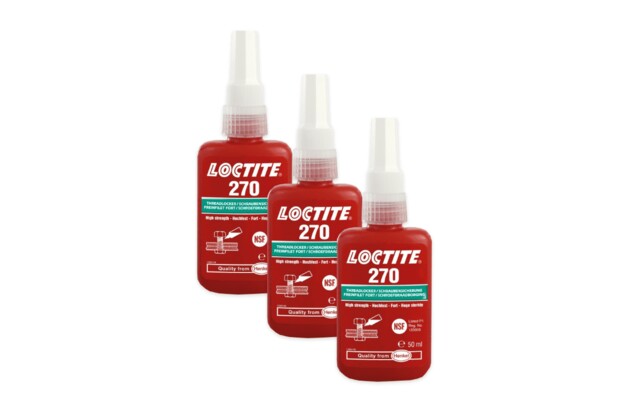 3 x Loctite 270 - 50 ml