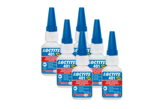 6 x Loctite 401 - 20 g