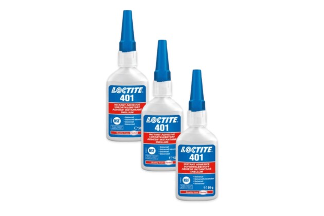 3 x Loctite 401 - 50 g