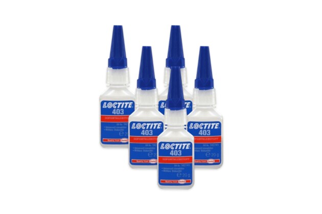 5 x Loctite 403 - 20 g