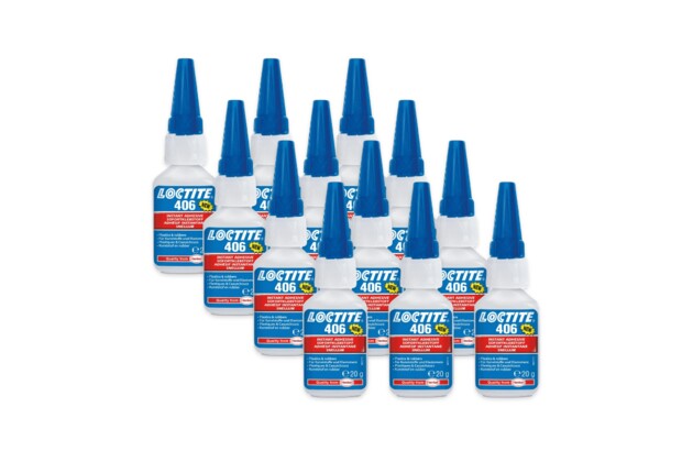 12 x Loctite 406 - 20 g