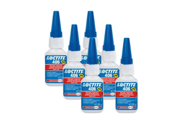 6 x Loctite 406 - 20 g