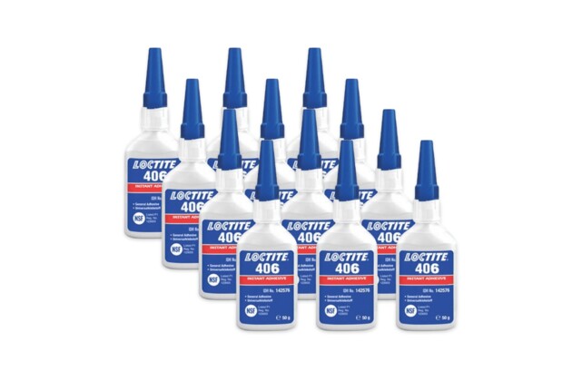 12 x Loctite 406 - 50 g