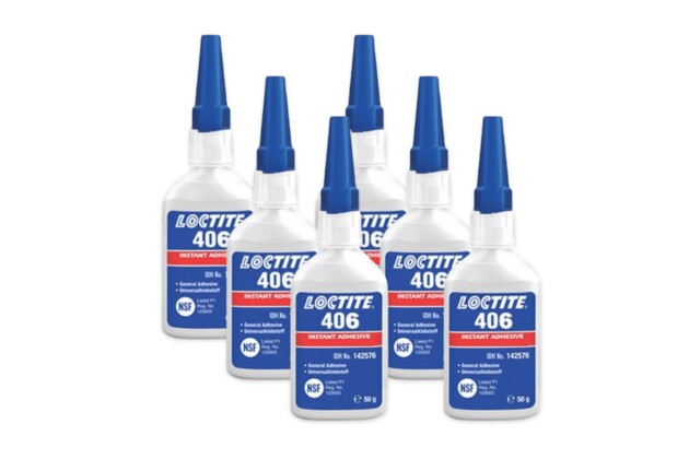 6 x Loctite 406 - 50 g