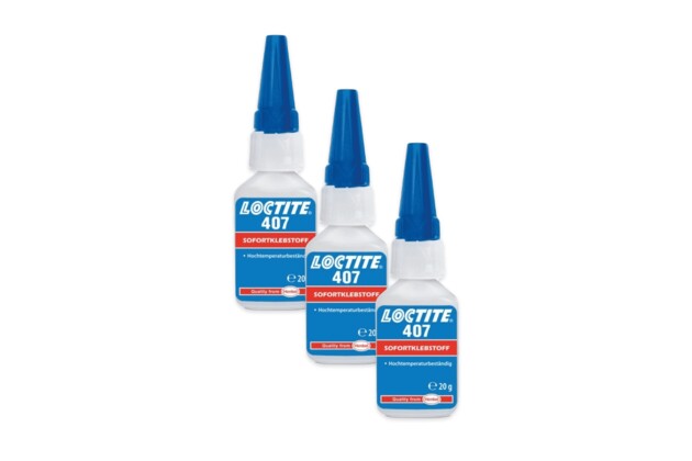 3 x Loctite 407 - 20 g