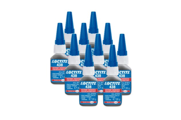 10 x Loctite 438 - 20 g