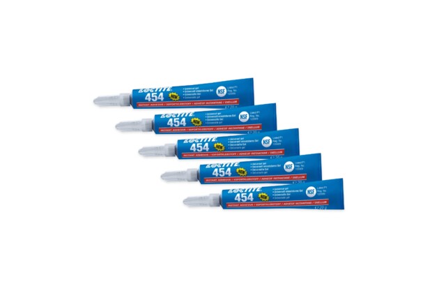 5 x Loctite 454 - 20 g