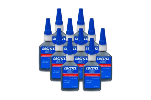 10 x Loctite 480 - 50 g