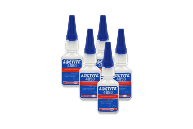 5 x Loctite 4850 - 20 g