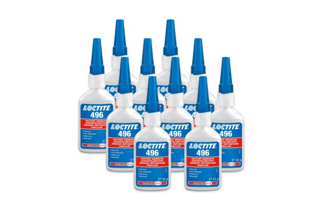 10 x Loctite 496 - 50 g
