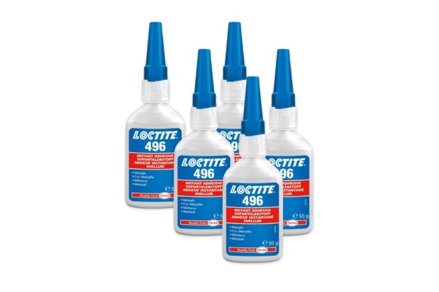 5 x Loctite 496 - 50 g
