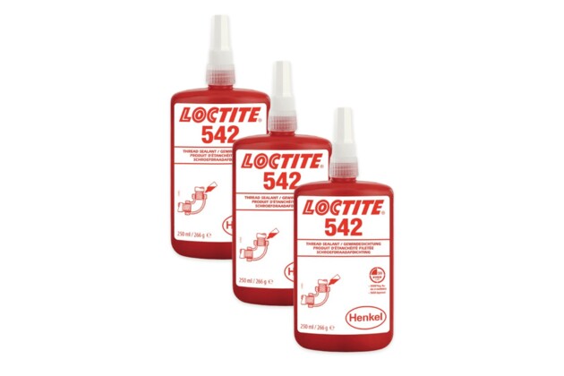 3 x Loctite 542 - 250 ml