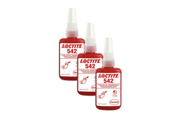 3 x Loctite 542 - 50 ml