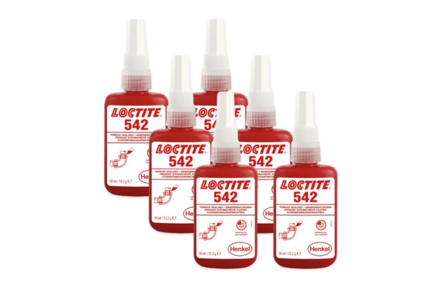 6 x Loctite 542 - 50 ml